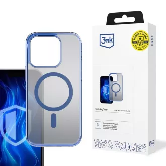3mk ochranný kryt Frosty MagCase Blue pre Apple iPhone 15 Pre Max