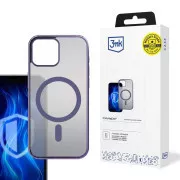 3mk ochranný kryt Frosty MagCase Purple pre Apple iPhone 13