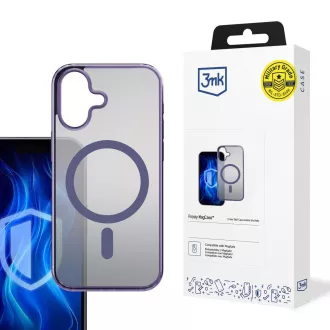 3mk ochranný kryt Frosty MagCase Purple pre Apple iPhone 16