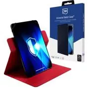3mk ochranné púzdro Universal Tablet Case pre tablety 9-11", Red