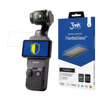 3mk hybridné sklo FlexibleGlass pre DJov Osmo Pocket 3 3mk hybridné sklo FlexibleGlass pre DJov Osmo Pocket 3