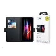 3mk ochranné púzdro Wallet Case pre Motorola Moto G75