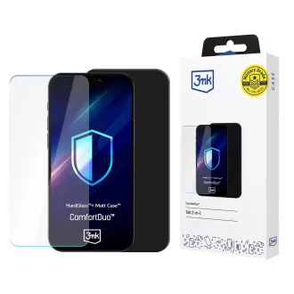 3mk kryt + tvrdené sklo ComfortDuo Matt Black pre Google Pixel 9A