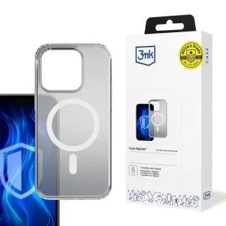 3mk ochranný kryt Frosty MagCase White pre Apple iPhone 17 Pro 3mk ochranný kryt Frosty MagCase White pre Apple iPhone 17 Pro