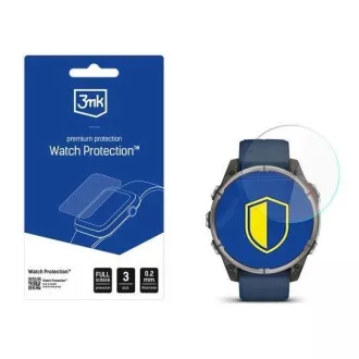 3mk hybridné sklo Watch Protection FlexibleGlass pre Garmin quatix 8 – 51mm
