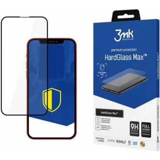 3mk tvrdené sklo HardGlass MAX Black pre Apple iPhone 13 mini 3mk tvrdené sklo HardGlass MAX Black pre Apple iPhone 13 mini