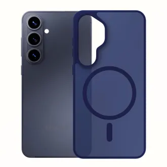 3mk ochranný kryt Smoke MagCase Blue pre Samsung Galaxy S26 3mk ochranný kryt Smoke MagCase Blue pre Samsung Galaxy S26