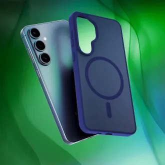 3mk ochranný kryt Smoke MagCase Blue pre Samsung Galaxy S26 3mk ochranný kryt Smoke MagCase Blue pre Samsung Galaxy S26