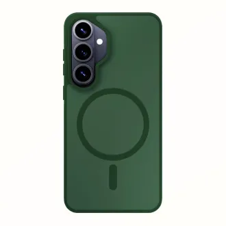 3mk ochranný kryt Smoke MagCase Green pre Samsung Galaxy S26 3mk ochranný kryt Smoke MagCase Green pre Samsung Galaxy S26