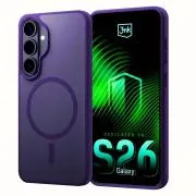 3mk ochranný kryt Smoke MagCase Purple pre Samsung Galaxy S26