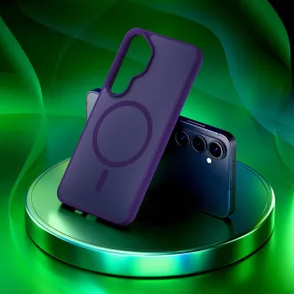 3mk ochranný kryt Smoke MagCase Purple pre Samsung Galaxy S26 3mk ochranný kryt Smoke MagCase Purple pre Samsung Galaxy S26