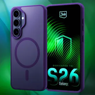 3mk ochranný kryt Smoke MagCase Purple pre Samsung Galaxy S26+ 3mk ochranný kryt Smoke MagCase Purple pre Samsung Galaxy S26+