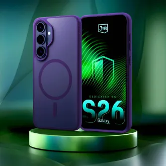 3mk ochranný kryt Smoke MagCase Purple pre Samsung Galaxy S26+ 3mk ochranný kryt Smoke MagCase Purple pre Samsung Galaxy S26+