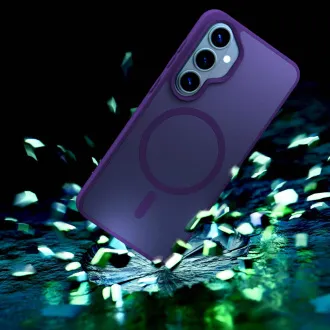 3mk ochranný kryt Smoke MagCase Purple pre Samsung Galaxy S26+ 3mk ochranný kryt Smoke MagCase Purple pre Samsung Galaxy S26+