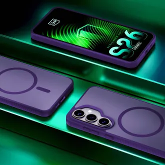 3mk ochranný kryt Smoke MagCase Purple pre Samsung Galaxy S26+ 3mk ochranný kryt Smoke MagCase Purple pre Samsung Galaxy S26+