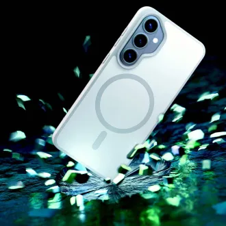 3mk ochranný kryt Smoke MagCase White pre Samsung Galaxy S26+ 3mk ochranný kryt Smoke MagCase White pre Samsung Galaxy S26+