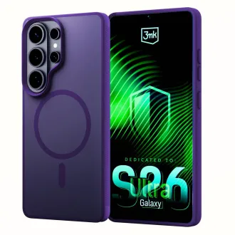 3mk ochranný kryt Smoke MagCase Purple pre Samsung Galaxy S26 Ultra 3mk ochranný kryt Smoke MagCase Purple pre Samsung Galaxy S26 Ultra