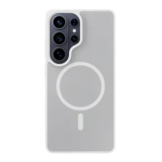 3mk ochranný kryt Smoke MagCase White pre Samsung Galaxy S26 Ultra