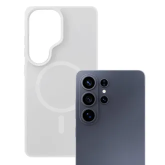 3mk ochranný kryt Smoke MagCase White pre Samsung Galaxy S26 Ultra