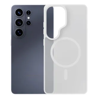 3mk ochranný kryt Smoke MagCase White pre Samsung Galaxy S26 Ultra