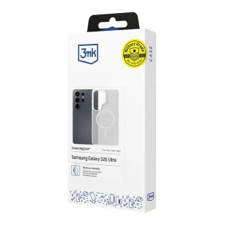 3mk ochranný kryt Smoke MagCase White pre Samsung Galaxy S26 Ultra