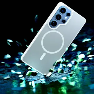 3mk ochranný kryt Smoke MagCase White pre Samsung Galaxy S26 Ultra