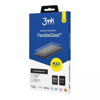 3mk hybridné sklo FlexibleGlass Max pre Samsung Galaxy S22+ (SM-S906), čierna 3mk hybridné sklo FlexibleGlass Max pre Samsung Galaxy S22+ (SM-S906), čierna