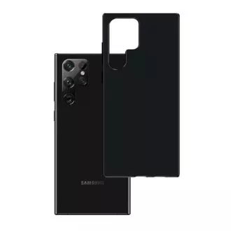 3mk ochranný kryt Matt Case pre Samsung Galaxy S22 Ultra (SM-S908), čierna