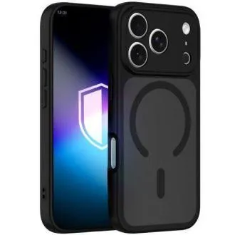 3mk ochranný kryt Misty MagCase Black pre Apple iPhone 17 Pro