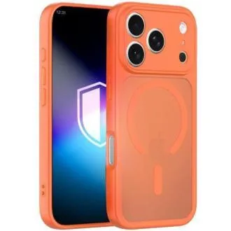 3mk ochranný kryt Misty MagCase Orange pre Apple iPhone 17 Pro 3mk ochranný kryt Misty MagCase Orange pre Apple iPhone 17 Pro