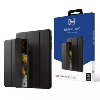 3mk ochranné púzdro Soft Tablet Case pre Apple iPad 7/8/9 gen. 10, 2", čierna