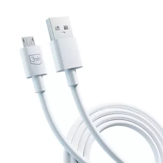 3mk dátový kábel - Hyper Cable A to Micro 1.2m 5V 2, 4A, biela 3mk dátový kábel - Hyper Cable A to Micro 1.2m 5V 2, 4A, biela