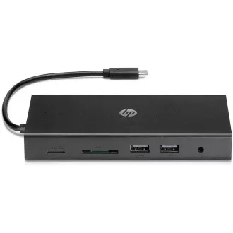 HP dock - Travel USB-C Multi Port Hub (bez adaptéra)