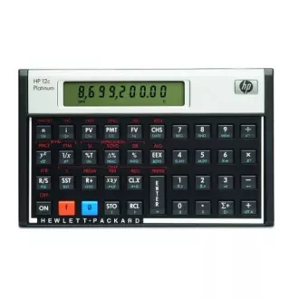HP 12c Platinum Financial Calculator - Finančná kalkulačka HP 12c Platinum Financial Calculator - Finančná kalkulačka