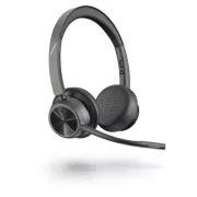 Poly Voyager 4320 bezdrôtová náhlavná súprava, BT700 USB-C adaptér, stereo