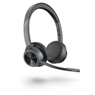 Poly Voyager 4320 bezdrôtová náhlavná súprava, BT700 USB-C adaptér, stereo Poly Voyager 4320 bezdrôtová náhlavná súprava, BT700 USB-C adaptér, stereo