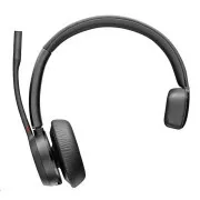 Poly Voyager 4310 bezdrôtová náhlavná súprava, BT700 USB-A adaptér, mono, nabíjací stojan