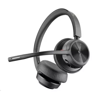 Poly Voyager 4320 MS Teams bezdrôtová náhlavná súprava, BT700 USB-A adaptér, stereo