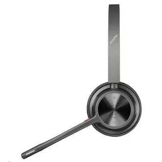 Poly Voyager 4320 bezdrôtová náhlavná súprava, BT700 USB-A adaptér, stereo, nabíjací stojan