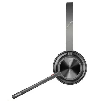 Poly Voyager 4320 bezdrôtová náhlavná súprava, BT700 USB-C adaptér, stereo, nabíjací stojan