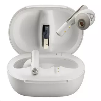 Poly Voyager Free 60+ bluetooth headset, BT700 USB-A adaptér, dotykové nabíjacie púzdro, biela Poly Voyager Free 60+ bluetooth headset, BT700 USB-A adaptér, dotykové nabíjacie púzdro, biela