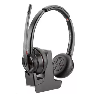 Poly Savi 8220 UC-M náhlavná súprava, DECT, ANC, USB-A, stereo