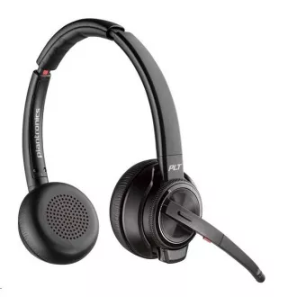 Poly Savi 8220 UC-M náhlavná súprava, DECT, ANC, USB-A, stereo