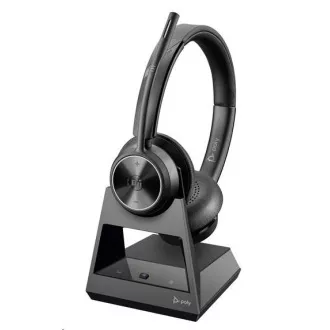 Poly Savi 7320-M Office bezdrôtová náhlavná súprava, DECT, stereo Poly Savi 7320-M Office bezdrôtová náhlavná súprava, DECT, stereo