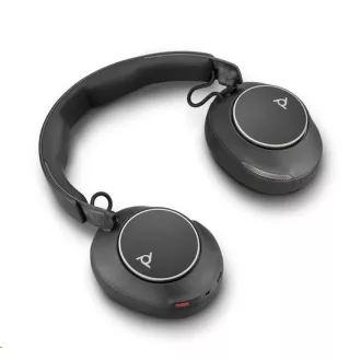Poly Voyager Surround 80 bezdrôtová náhlavná súprava, BT700 USB-C adaptér, USB-C/A adaptér, stereo