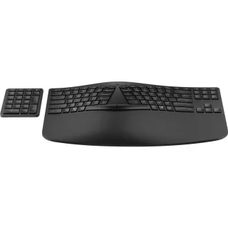 HP 960 Black Ergonomic Wireless Keyboard - bezdrôtová ergonomická klávesnica SK/SK