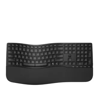 HP 680 Comfort Dual-Mode Keyboard- bezdrôtová ergonomická klávesnica CZ/SK