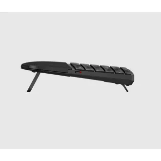 HP 680 Comfort Dual-Mode Keyboard- bezdrôtová ergonomická klávesnica CZ/SK