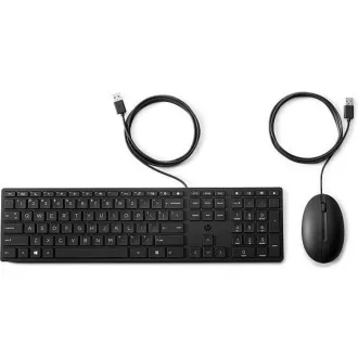 HP Wired 320MK combo keyboard and mouse (česko-slovensky) klávesnica a myš