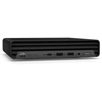 HP PC Mini 400G9 i3-14100T, 1 x 8 GB, 512 GB M.2 NVM, Intel HD 2 x DP + HDMI, WiFi 6 E + BT, usb kl. myš, 90W, Win11Pro, 3y onsite